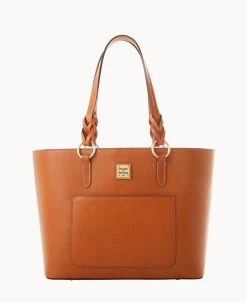 Saffiano Tammy Tote Tomato -Online Sale Dooney & Bourke B1312G SINAPANA