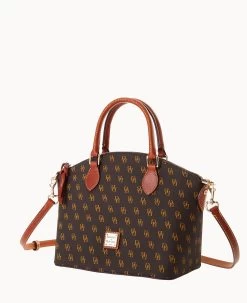Gretta Geena Satchel Brown Tmoro -Online Sale Dooney & Bourke B1327G NGBMPATN ALT1