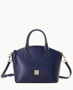 Saffiano Geena Satchel Amber 26 Saffiano Geena Satchel Amber -Online Sale Dooney & Bourke B1327G SIMRSIMR