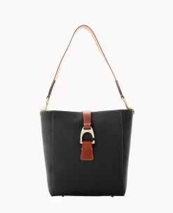 Pebble Grain Brynn Black -Online Sale Dooney & Bourke B1354G AWBLPATN 1