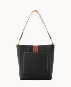 Pebble Grain Brynn Black -Online Sale Dooney & Bourke B1354G AWBLPATN ALT3