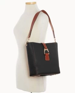 Pebble Grain Brynn Black -Online Sale Dooney & Bourke B1354G AWBLPATN ALT4 1