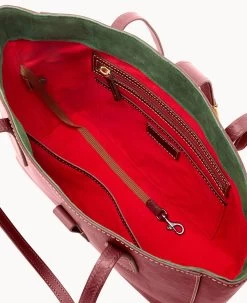 Florentine Small Shannon Tote Bordeaux -Online Sale Dooney & Bourke B1371D SCBXSCBX ALT2