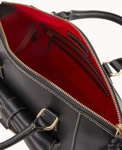 Saffiano Naomi Satchel Black 24 Saffiano Naomi Satchel Black -Online Sale Dooney & Bourke B1379G SIBLSIBL ALT2