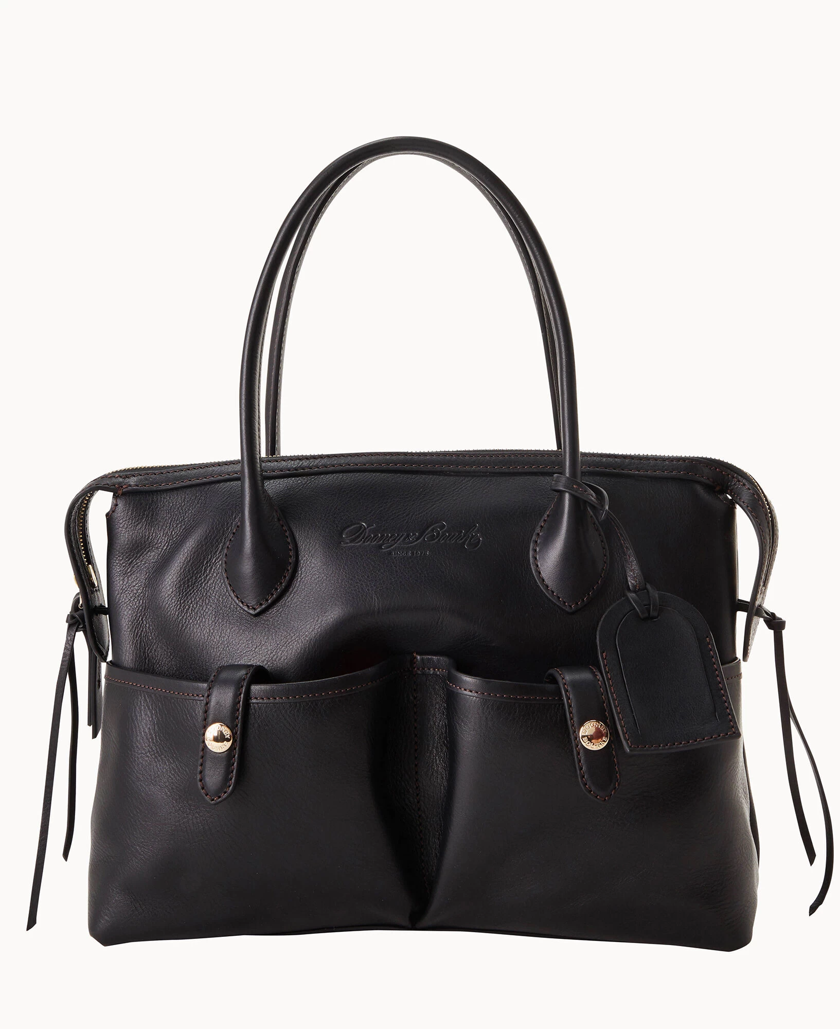 Florentine Medium East West Satchel Black 3 Florentine Medium East West Satchel Black