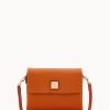 Pebble Grain Hunter Crossbody Caramel -Online Sale Dooney & Bourke B1424G AWCAPATN