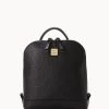 Ostrich Pod Backpack Black 1 Ostrich Pod Backpack Black -Online Sale Dooney & Bourke B1456G OTBLPABL0001