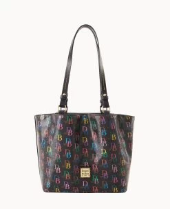 DB75 Multi Small Flynn Black -Online Sale Dooney & Bourke B1459G 5SBLPABL 1