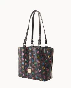 DB75 Multi Small Flynn Black -Online Sale Dooney & Bourke B1459G 5SBLPABL ALT1 1