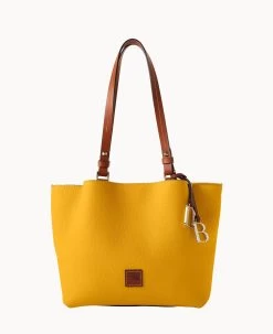 Pebble Grain Small Flynn Mustard 27 Pebble Grain Small Flynn Mustard -Online Sale Dooney & Bourke B1459G 9PMTPAKR 1