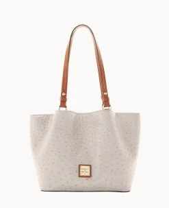 Ostrich Small Flynn Black -Online Sale Dooney & Bourke B1459G OTBOPAKR