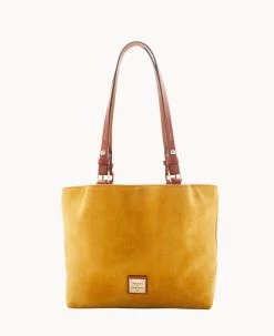 Suede Small Flynn Wine 30 Suede Small Flynn Wine -Online Sale Dooney & Bourke B1459G SUCHPATN