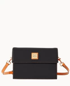 Wexford Leather East West Crossbody Black -Online Sale Dooney & Bourke B1476G JKBLPABS