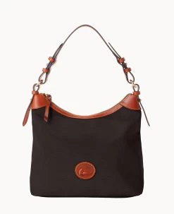 Nylon Large Erica Black Black -Online Sale Dooney & Bourke B1479G INBLPATN