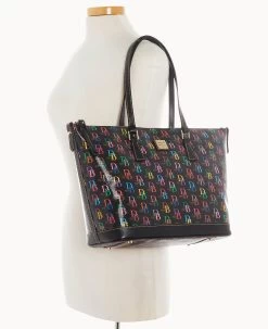 DB75 Multi Tote Black -Online Sale Dooney & Bourke B1521G 5SBLPABL ALT4 1