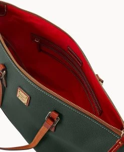 Pebble Grain Tote Forest -Online Sale Dooney & Bourke B1521G AWFSPATN ALT2 1