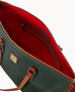 Pebble Grain Tote Forest -Online Sale Dooney & Bourke B1521G AWFSPATN ALT2