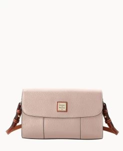 Pebble Grain Casey Clutch Bone -Online Sale Dooney & Bourke B1525G AWOYPATN