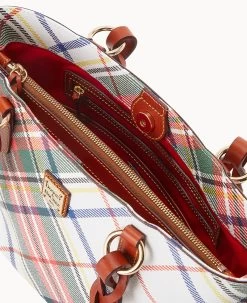 Windsor Small Nelly Tote White -Online Sale Dooney & Bourke B1559G 3WWHPATN ALT2