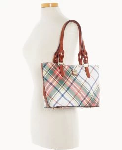 Windsor Small Nelly Tote White -Online Sale Dooney & Bourke B1559G 3WWHPATN ALT4 1
