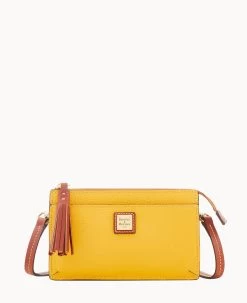 Pebble Grain Gingy Crossbody Dandelion -Online Sale Dooney & Bourke B1591G AWZJPATN 2