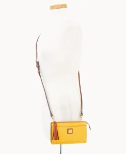 Pebble Grain Gingy Crossbody Dandelion -Online Sale Dooney & Bourke B1591G AWZJPATN ALT4