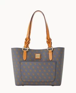 Blakely Small Tammy Tote Brown Tmoro -Online Sale Dooney & Bourke B1593G NGSLPABS