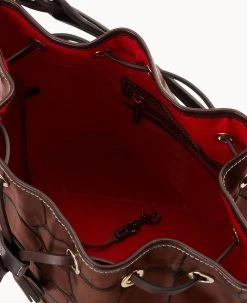 Denison Tasha Drawstring Cognac -Online Sale Dooney & Bourke B1596G 8DCGPABM ALT2 1