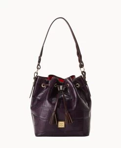 Denison Tasha Drawstring Cognac -Online Sale Dooney & Bourke B1596G 8DXPPABM
