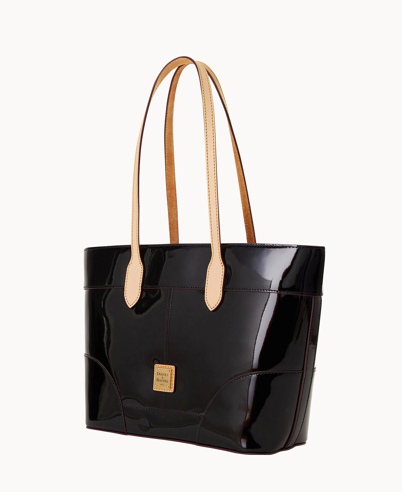 Patent Tote Black 4 Patent Tote Black - Image 2