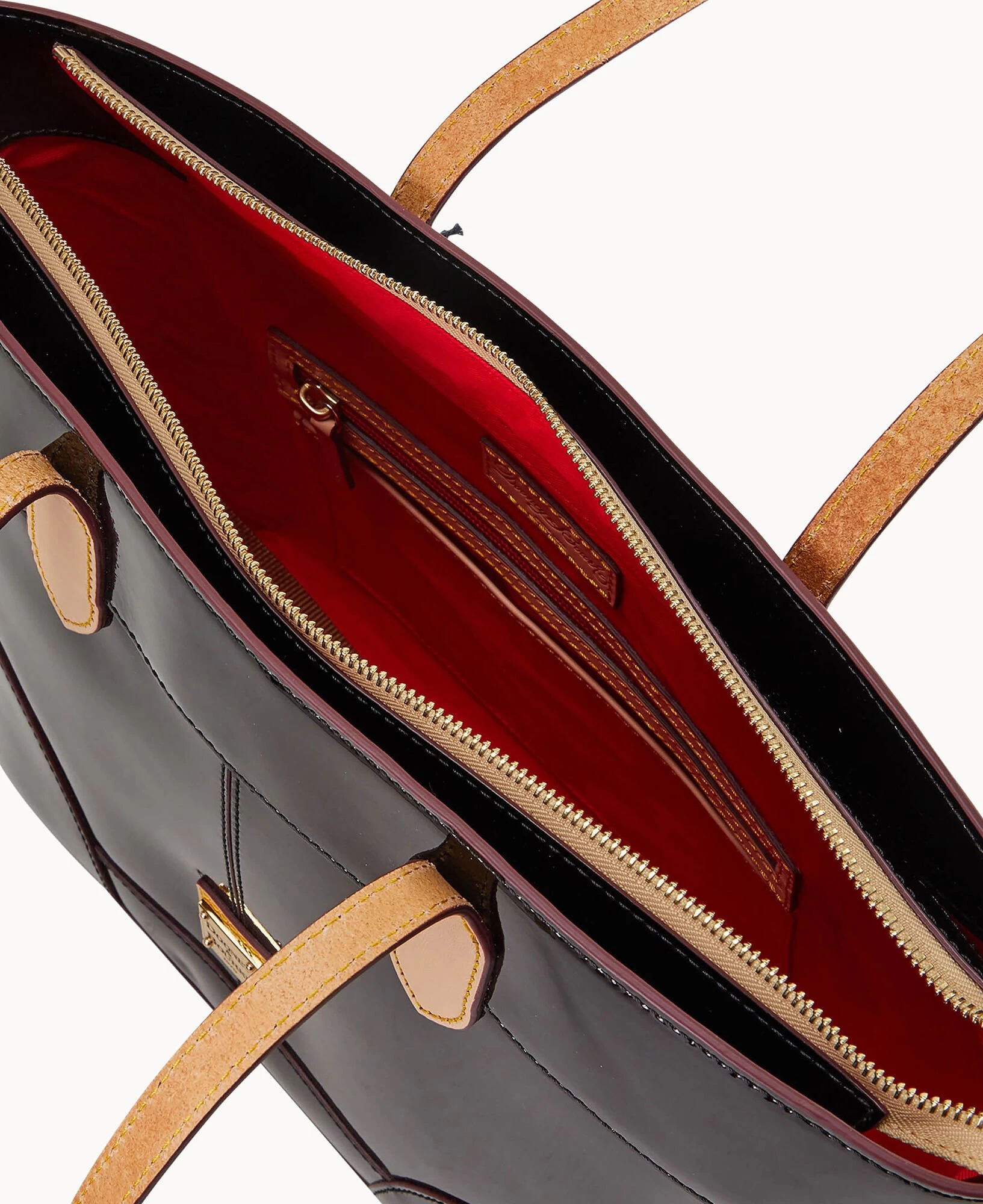 Patent Tote Black 9 Patent Tote Black - Image 7