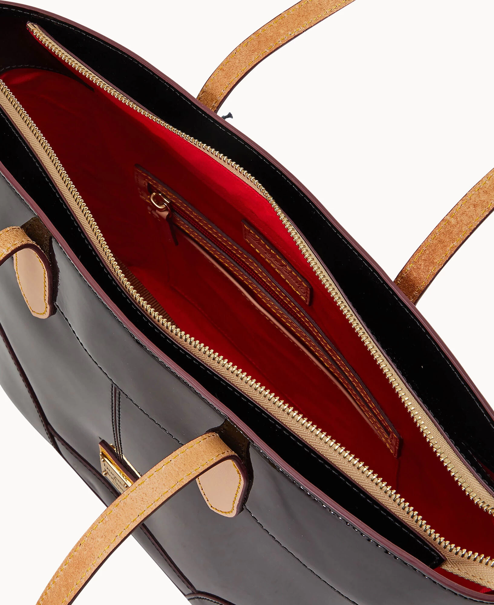 Patent Tote Black 5 Patent Tote Black - Image 3