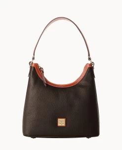 Pebble Grain Hobo Coral 37 Pebble Grain Hobo Coral -Online Sale Dooney & Bourke B1613G AWBMPATN