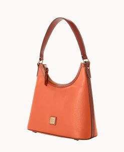 Pebble Grain Hobo Coral 24 Pebble Grain Hobo Coral -Online Sale Dooney & Bourke B1613G AWCRPATN ALT1