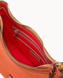 Pebble Grain Hobo Coral 25 Pebble Grain Hobo Coral -Online Sale Dooney & Bourke B1613G AWCRPATN ALT2