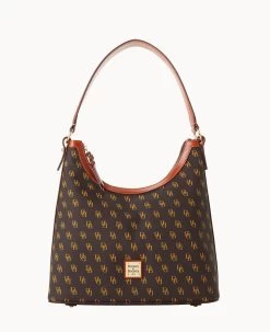 Gretta Hobo Bordeaux -Online Sale Dooney & Bourke B1613G NGBMPATN