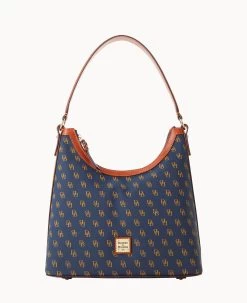 Gretta Hobo Bordeaux -Online Sale Dooney & Bourke B1613G NGNVPATN