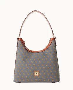 Gretta Hobo Bordeaux -Online Sale Dooney & Bourke B1613G NGSLPATN