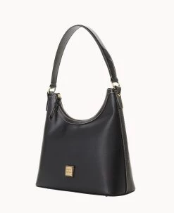 Saffiano Hobo Black 24 Saffiano Hobo Black -Online Sale Dooney & Bourke B1613G SIBLSIBL ALT1