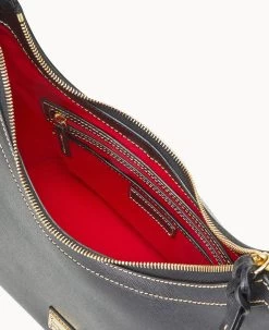 Saffiano Hobo Black 31 Saffiano Hobo Black -Online Sale Dooney & Bourke B1613G SIBLSIBL ALT2 1