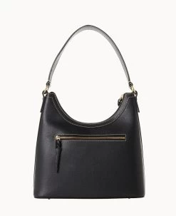 Saffiano Hobo Black 32 Saffiano Hobo Black -Online Sale Dooney & Bourke B1613G SIBLSIBL ALT3 1