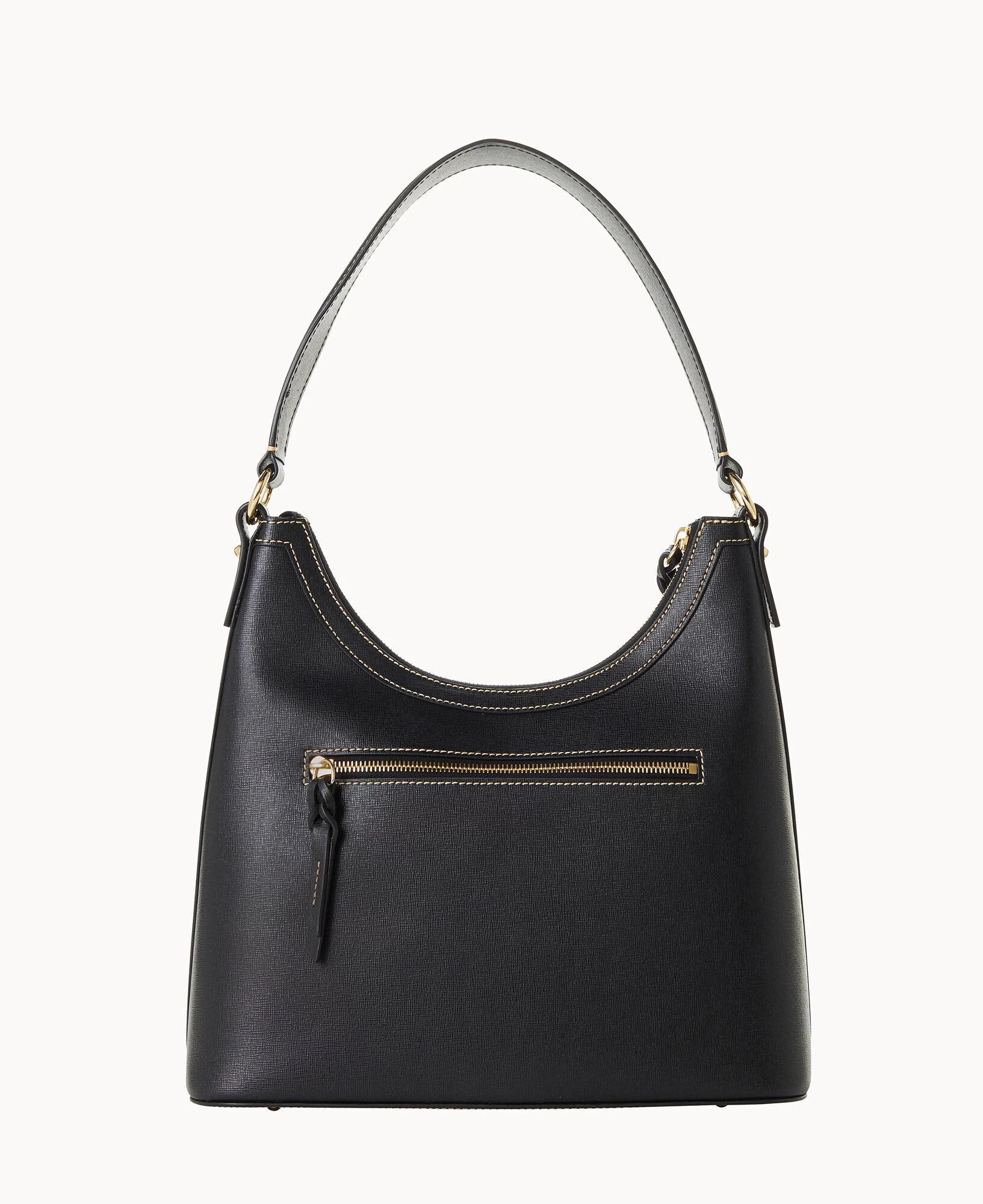 Saffiano Hobo Black 7 Saffiano Hobo Black - Image 5