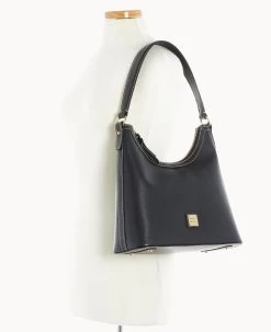 Saffiano Hobo Black 33 Saffiano Hobo Black -Online Sale Dooney & Bourke B1613G SIBLSIBL ALT4 1