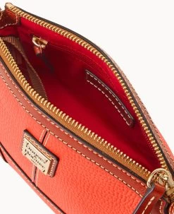 Pebble Grain Mini Domed Crossbody Geranium -Online Sale Dooney & Bourke B1615G AWGEPATN ALT2