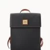 Pebble Grain Backpack Black -Online Sale Dooney & Bourke B1618G AWBLPATN