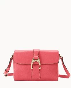 Saffiano Kyra Crossbody Cranberry 32 Saffiano Kyra Crossbody Cranberry -Online Sale Dooney & Bourke B1662G SIBZSIBZ