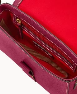 Saffiano Kyra Crossbody Cranberry 28 Saffiano Kyra Crossbody Cranberry -Online Sale Dooney & Bourke B1662G SICBSICB ALT2 1