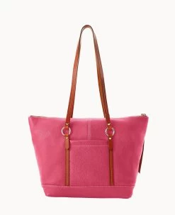 Pebble Grain Tilly Tote Hot Pink 30 Pebble Grain Tilly Tote Hot Pink -Online Sale Dooney & Bourke B1665G AWHPPATN ALT3 1