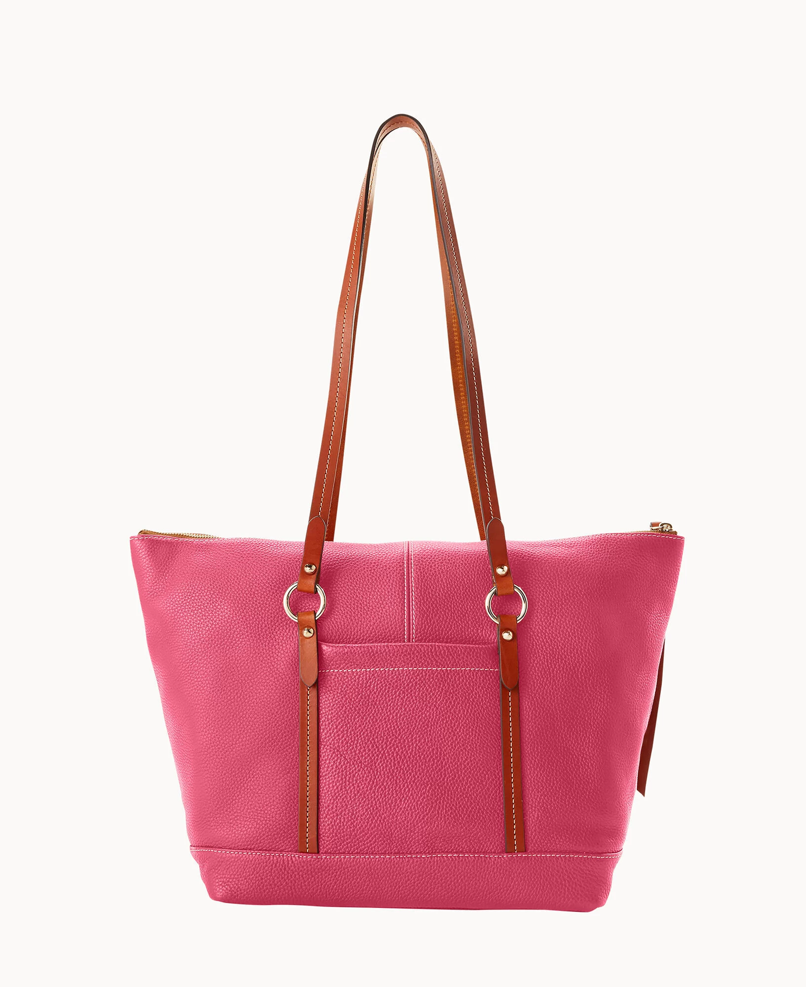Pebble Grain Tilly Tote Hot Pink 6 Pebble Grain Tilly Tote Hot Pink - Image 4