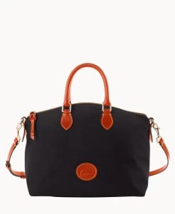 Nylon Satchel Khaki 31 Nylon Satchel Khaki -Online Sale Dooney & Bourke B1668G INBLPATN